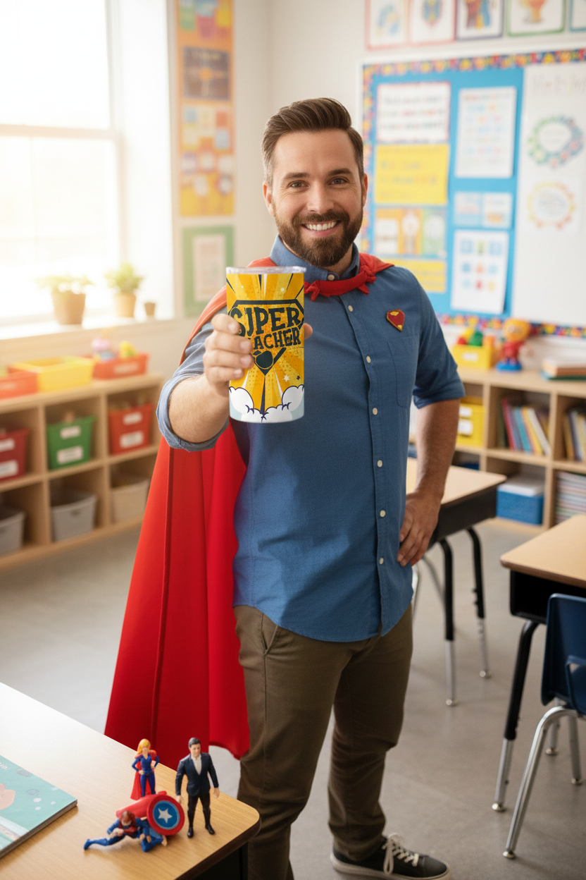 Super Teacher in classroom