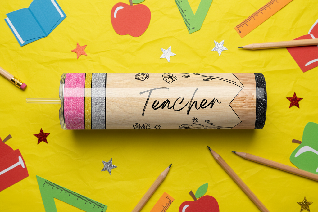 Teacher/Pencil Tumbler