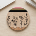 Teacher 4" ceramic coaster