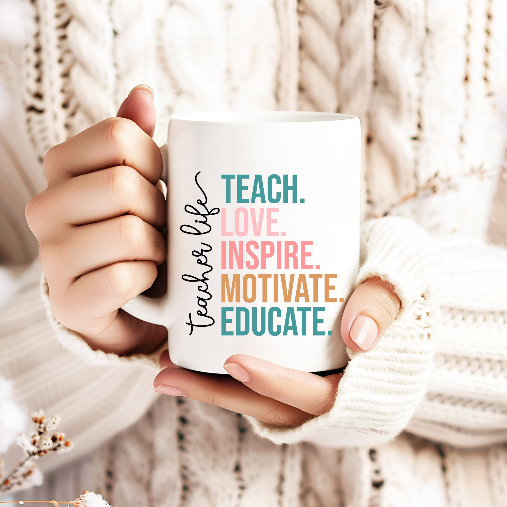 Teach life / 15oz mug
