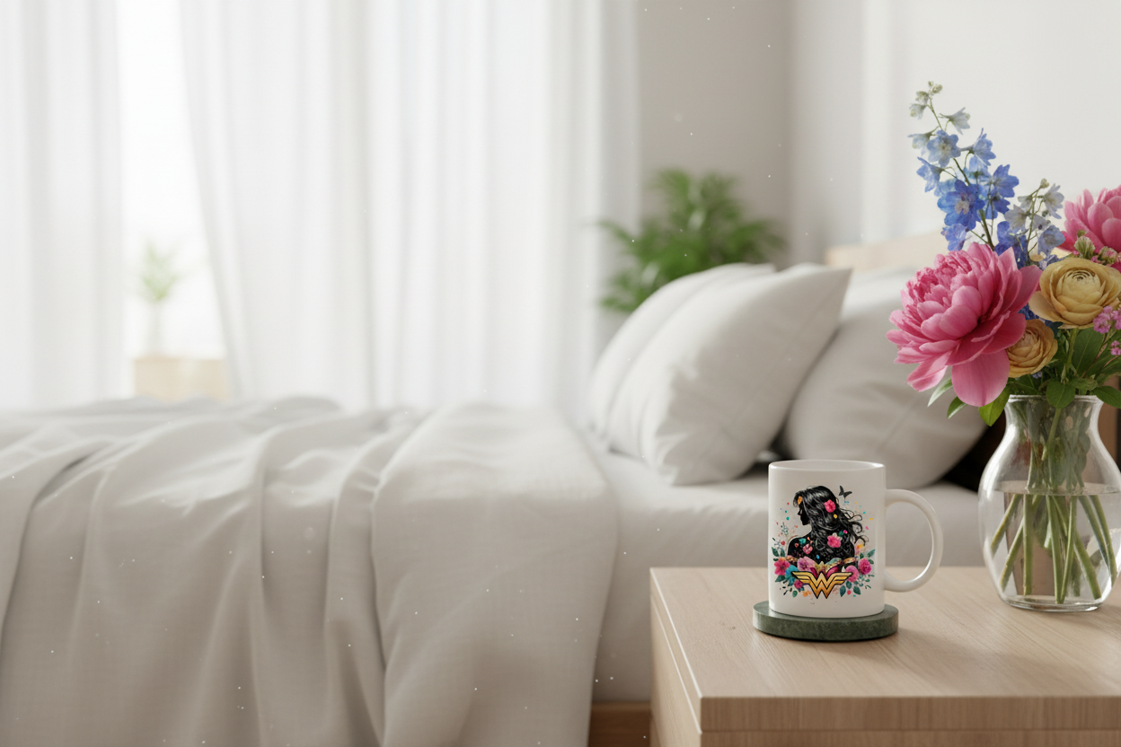 W-Woman Floral - Bedroom Setting